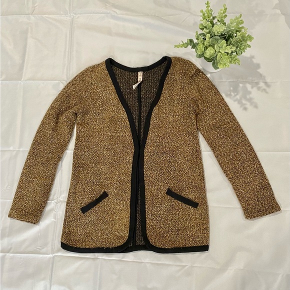 Pull & Bear | Women Brown and Black Blend Cardigan | Size S EUC - Picture 5 of 10